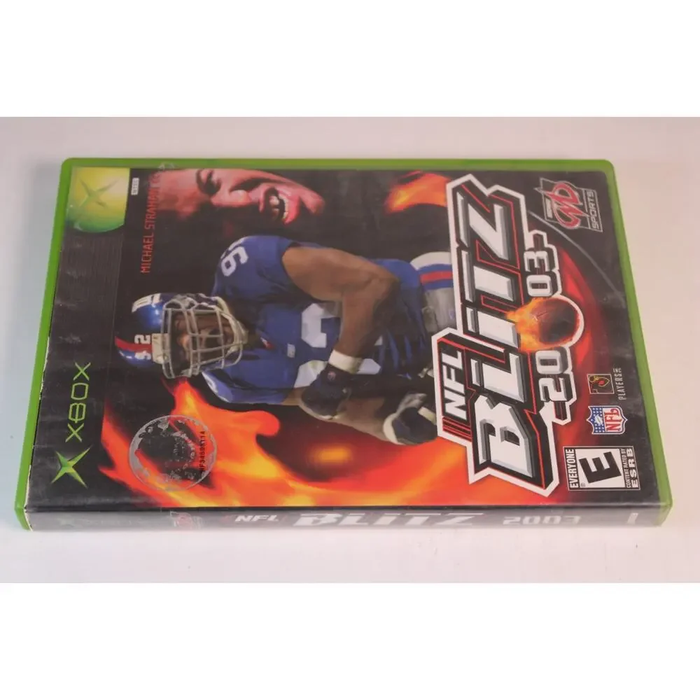 NFL Blitz 2003 (Microsoft, 2002) Authentic, Complete, tested/works great
